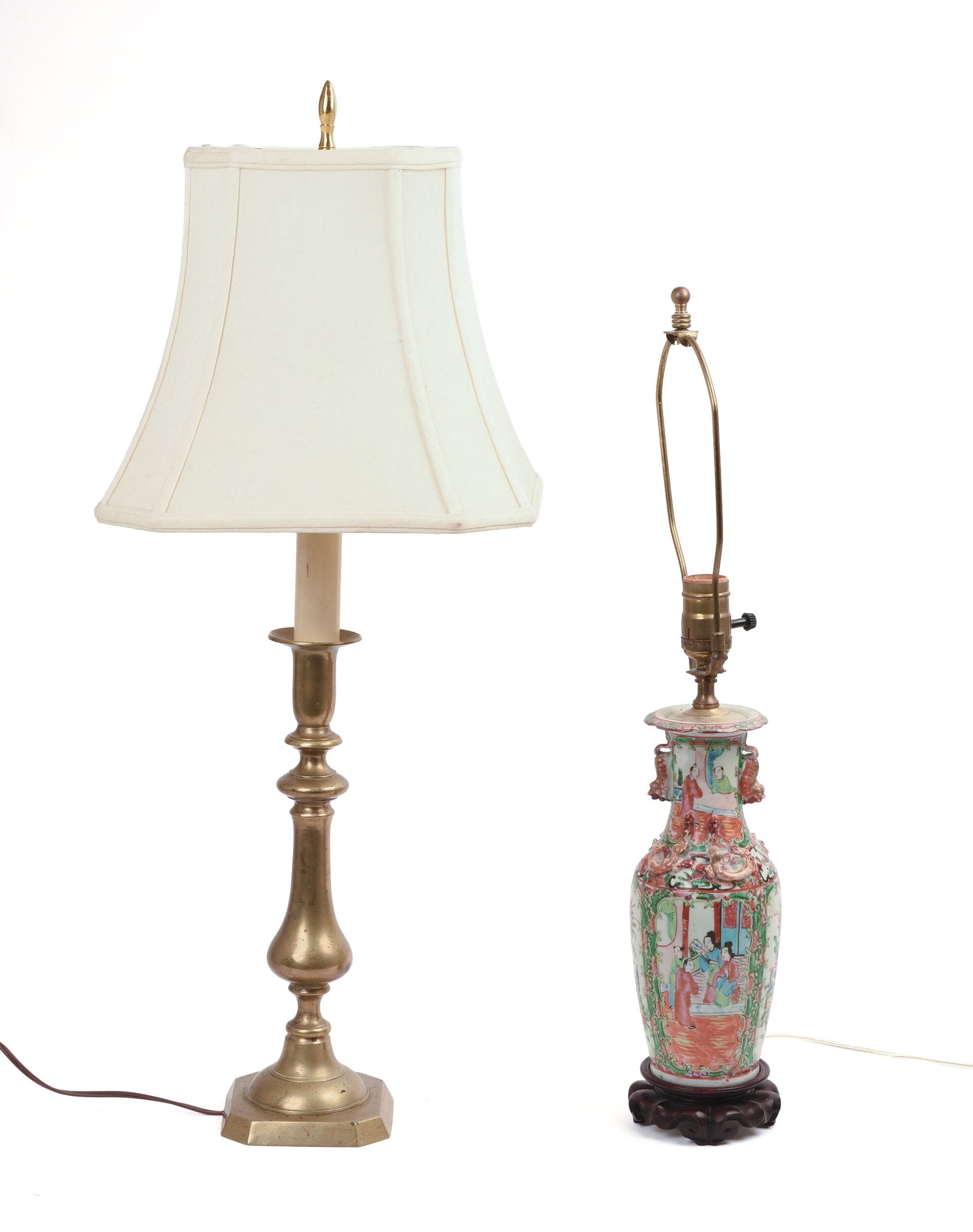 TWO TABLE LAMPS. (1 of 3)