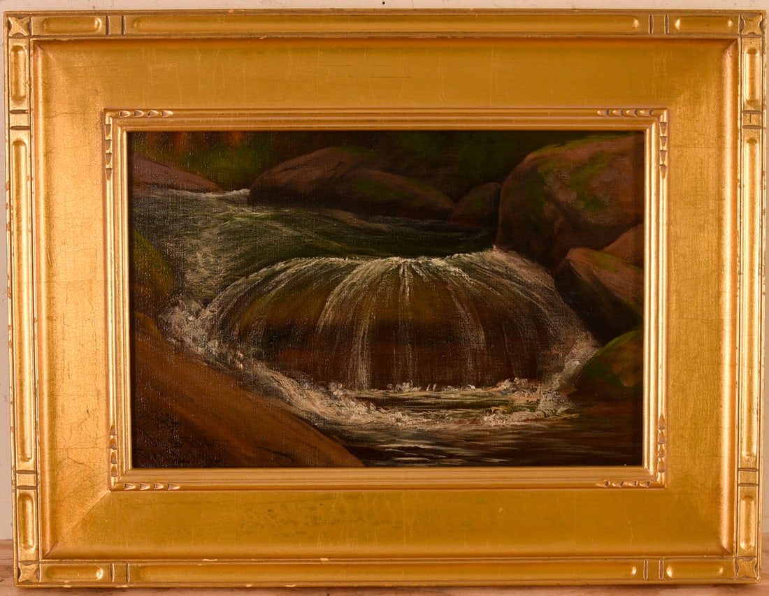 James Everett Stuart (1852-1941). Lyon's Creek Boulders. (1 of 3)