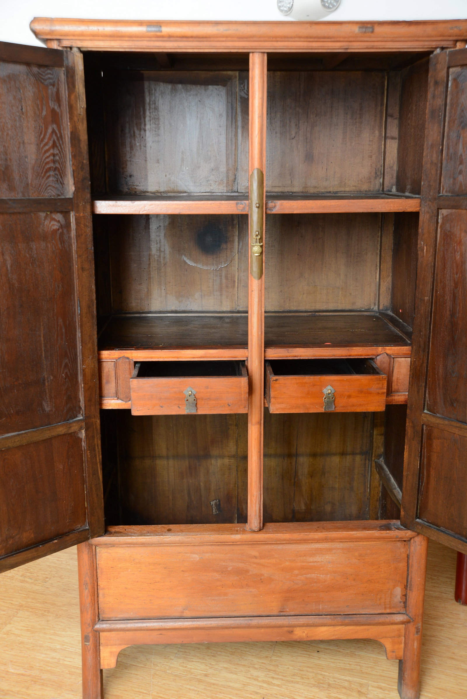 Chinese Two Door Cabinet. - 4