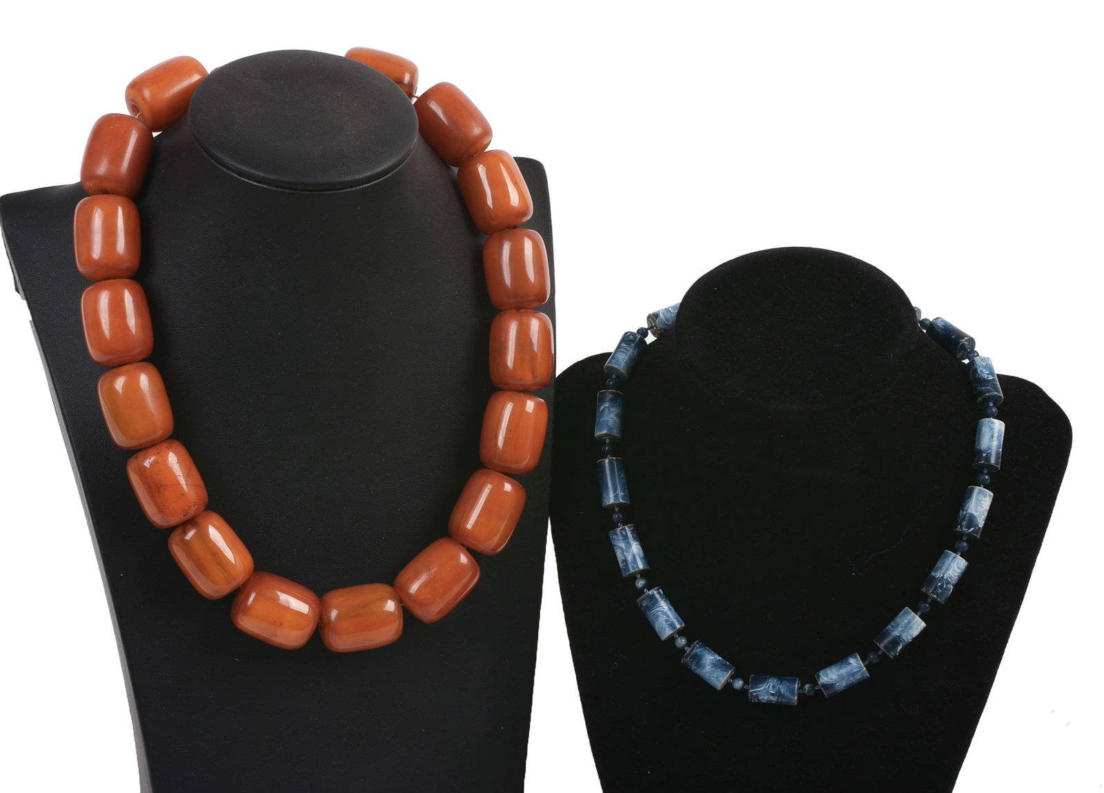 Two Chinese Beaded Necklace. (1 of 2)