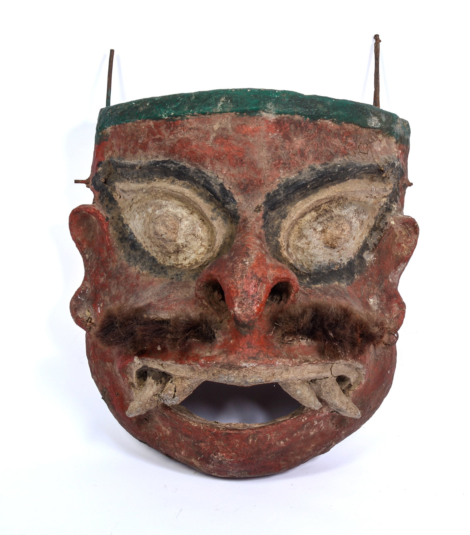 Large Chinese Paper Mache Mask. (1 of 3)