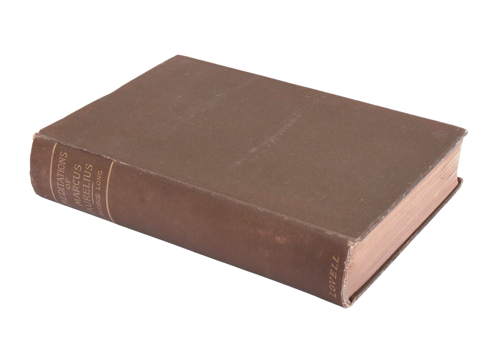Very rare 19th century edition of George Longâ€™s English translation of Meditations of Marcus (1 of 4)