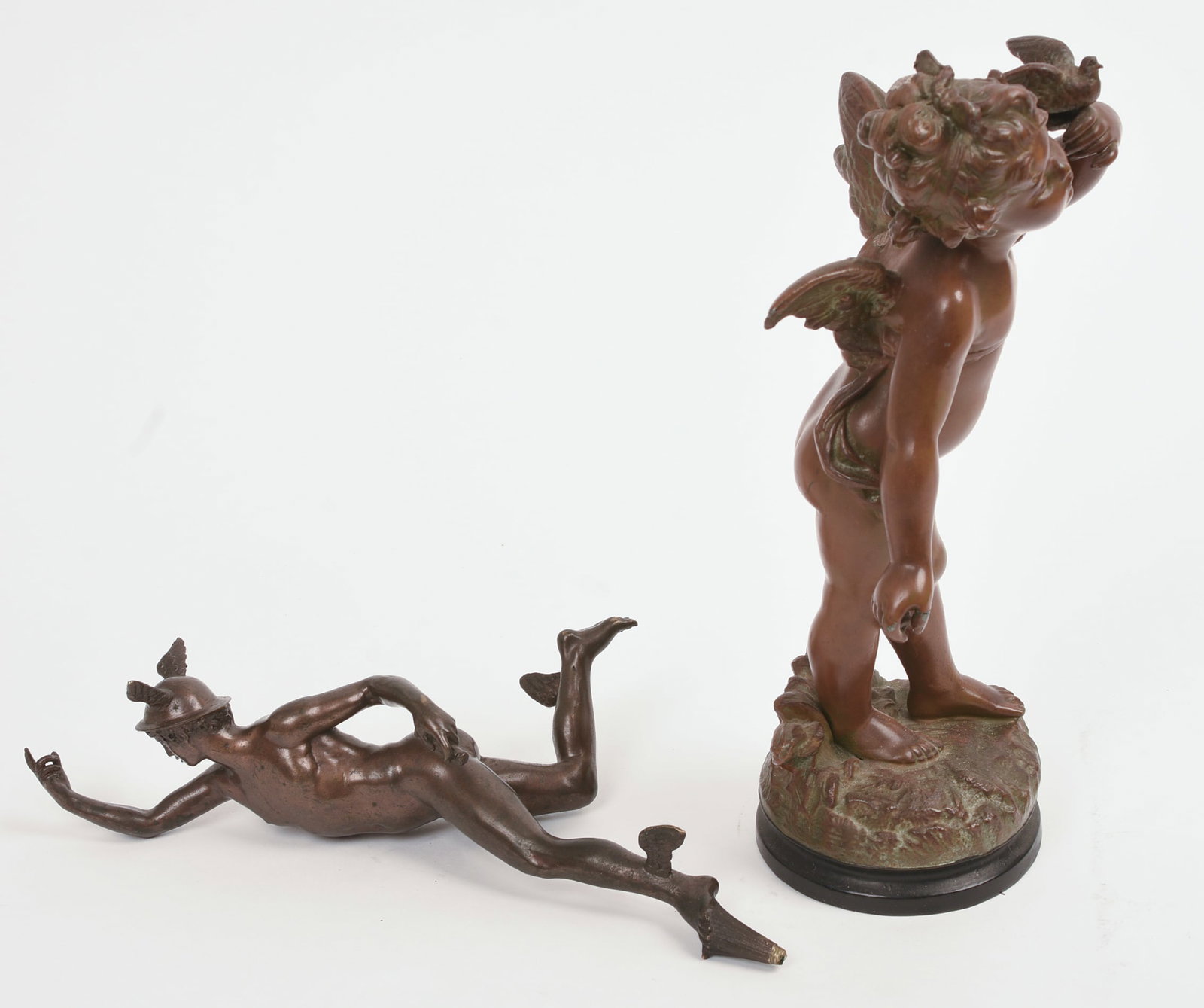 Two Bronze Sculptures. - 3