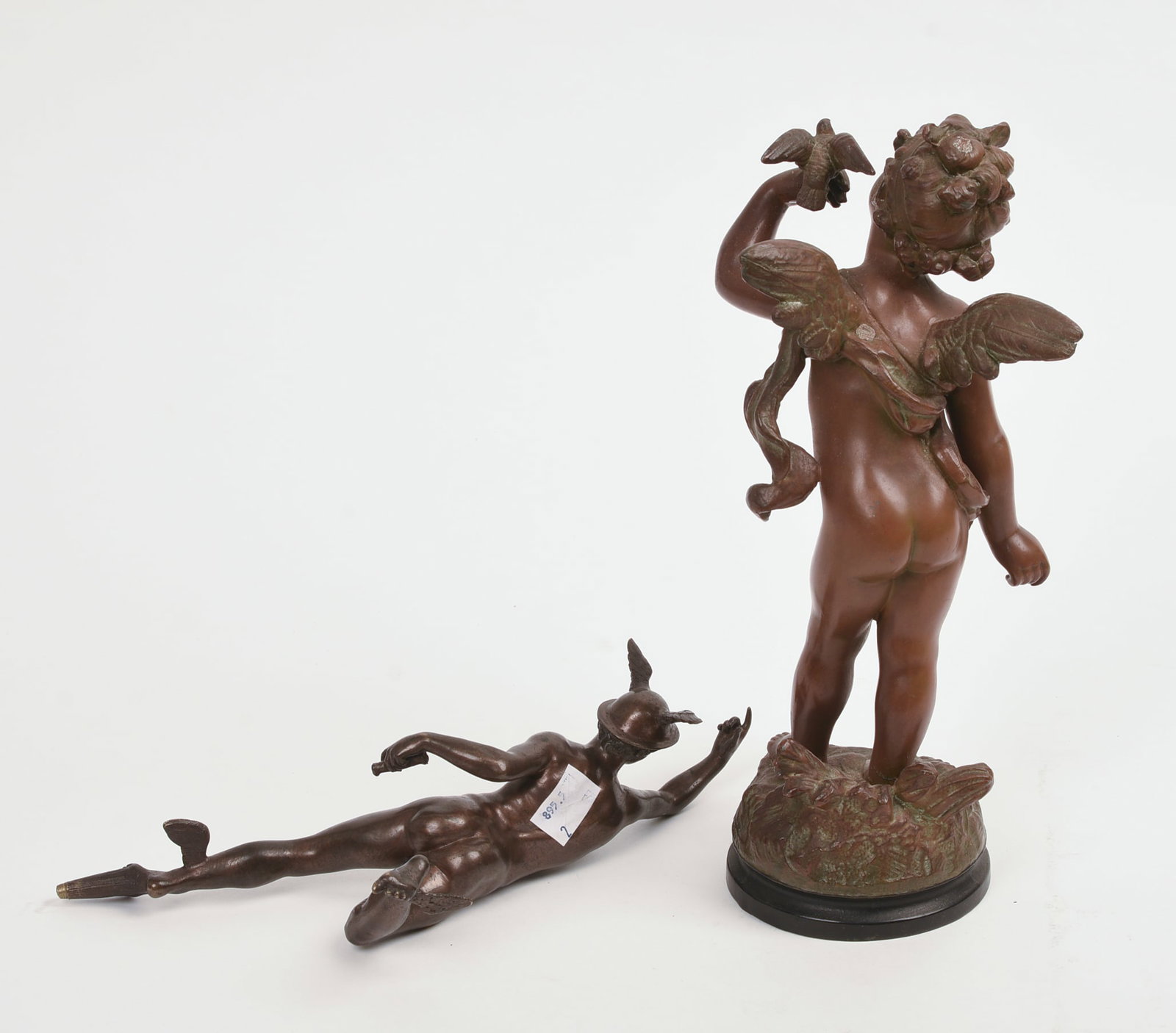 Two Bronze Sculptures. - 4