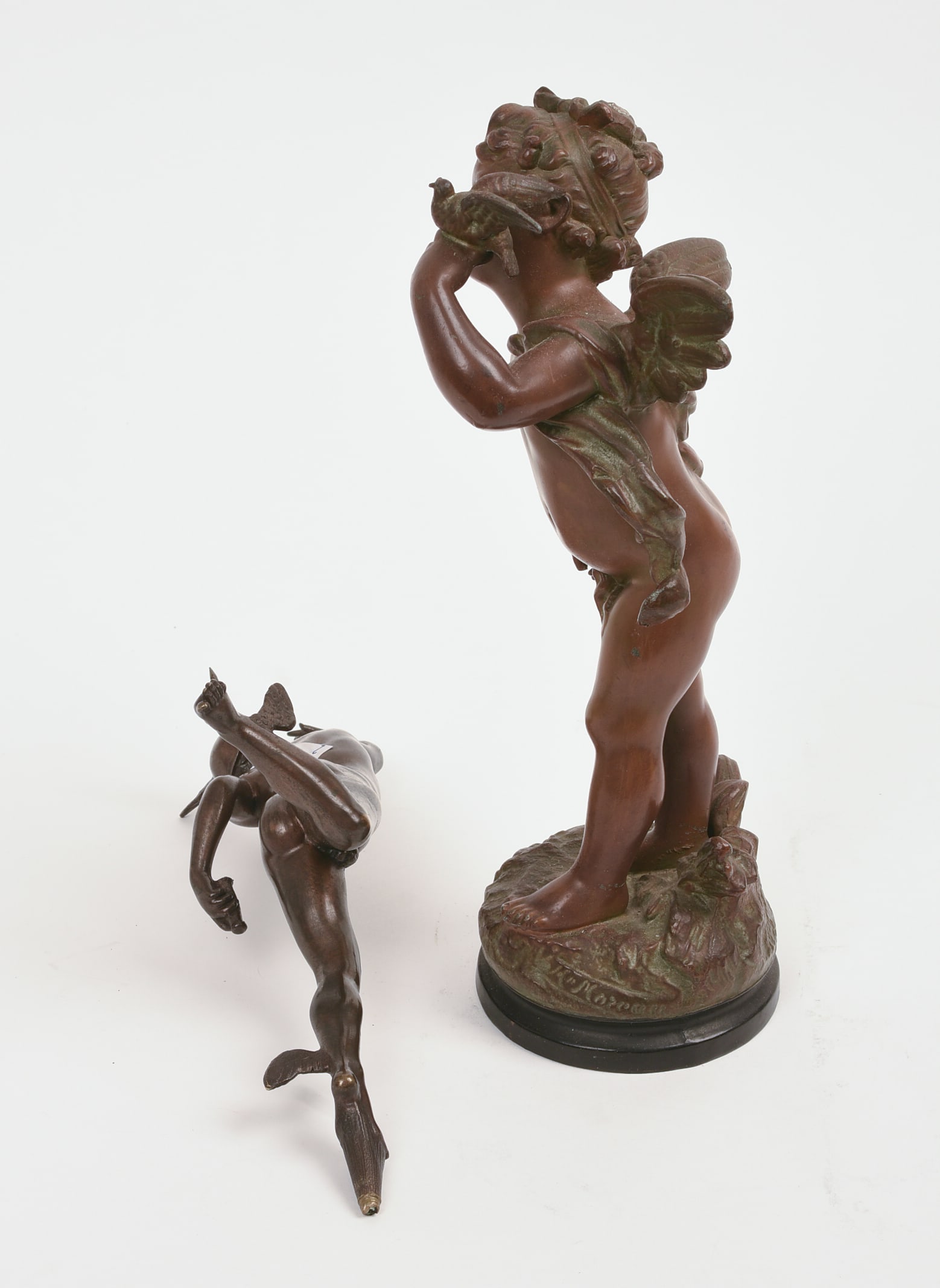 Two Bronze Sculptures. - 5
