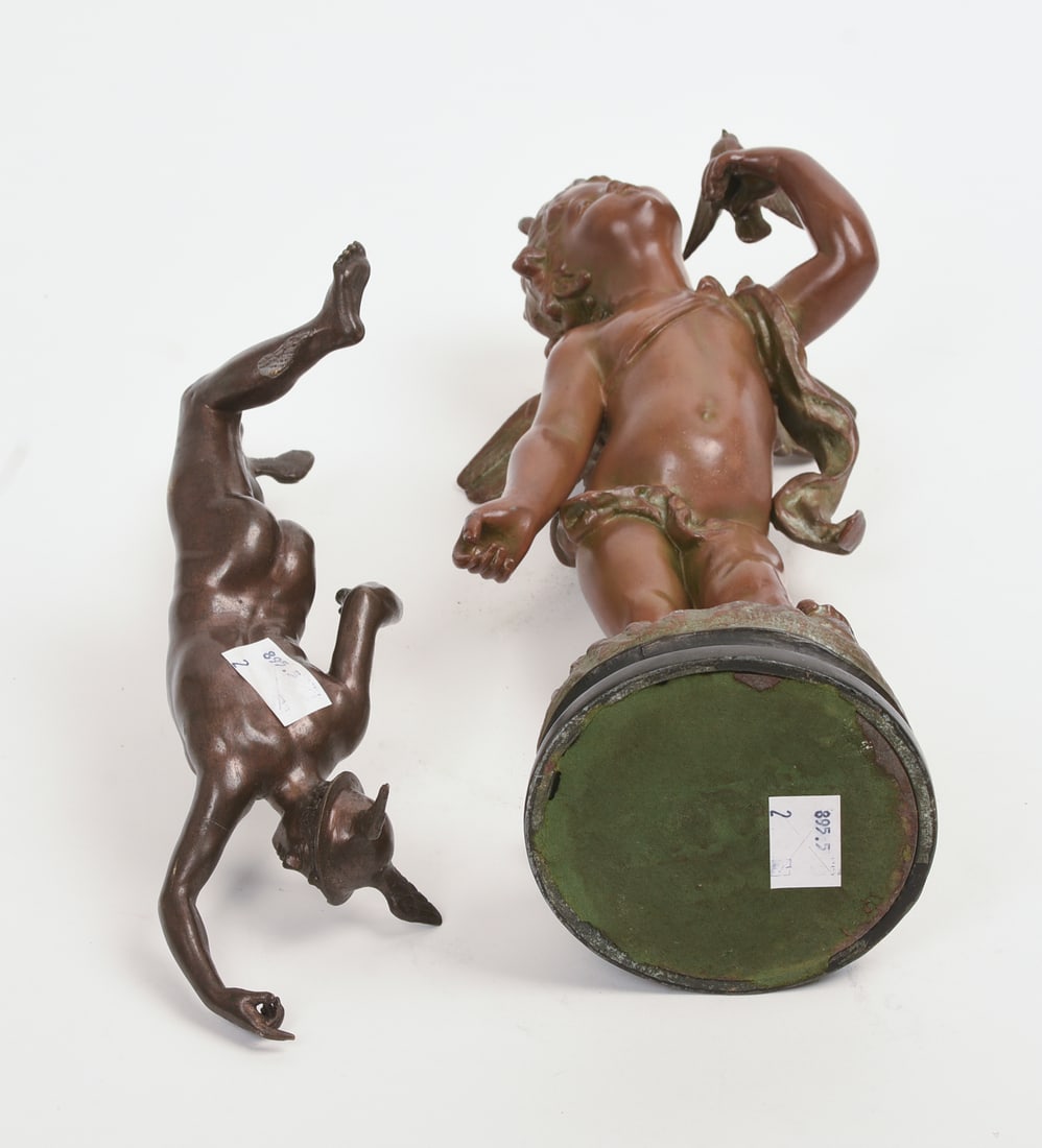 Two Bronze Sculptures. - 6