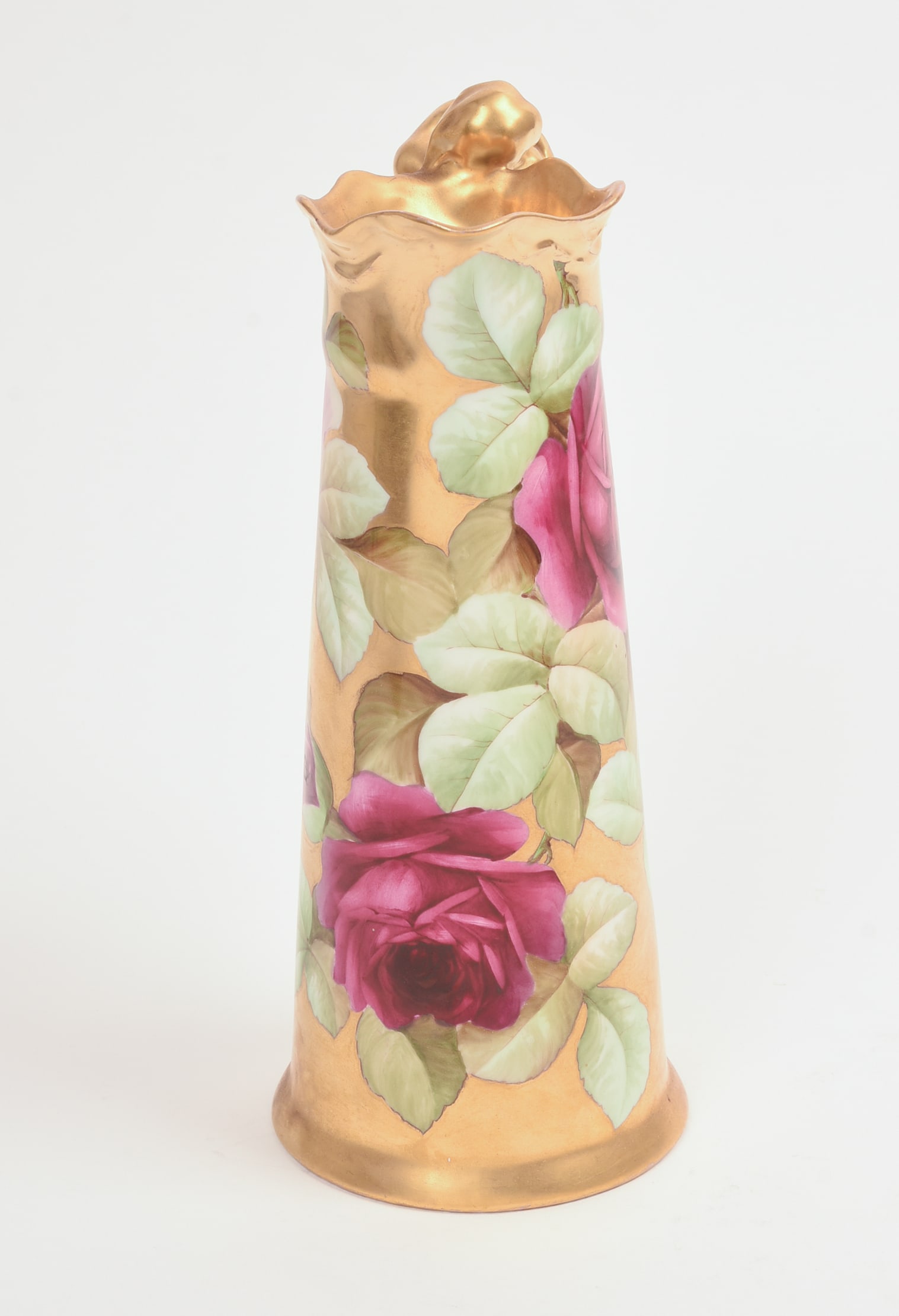 Ginori Pitcher With Figural Handle. - 5