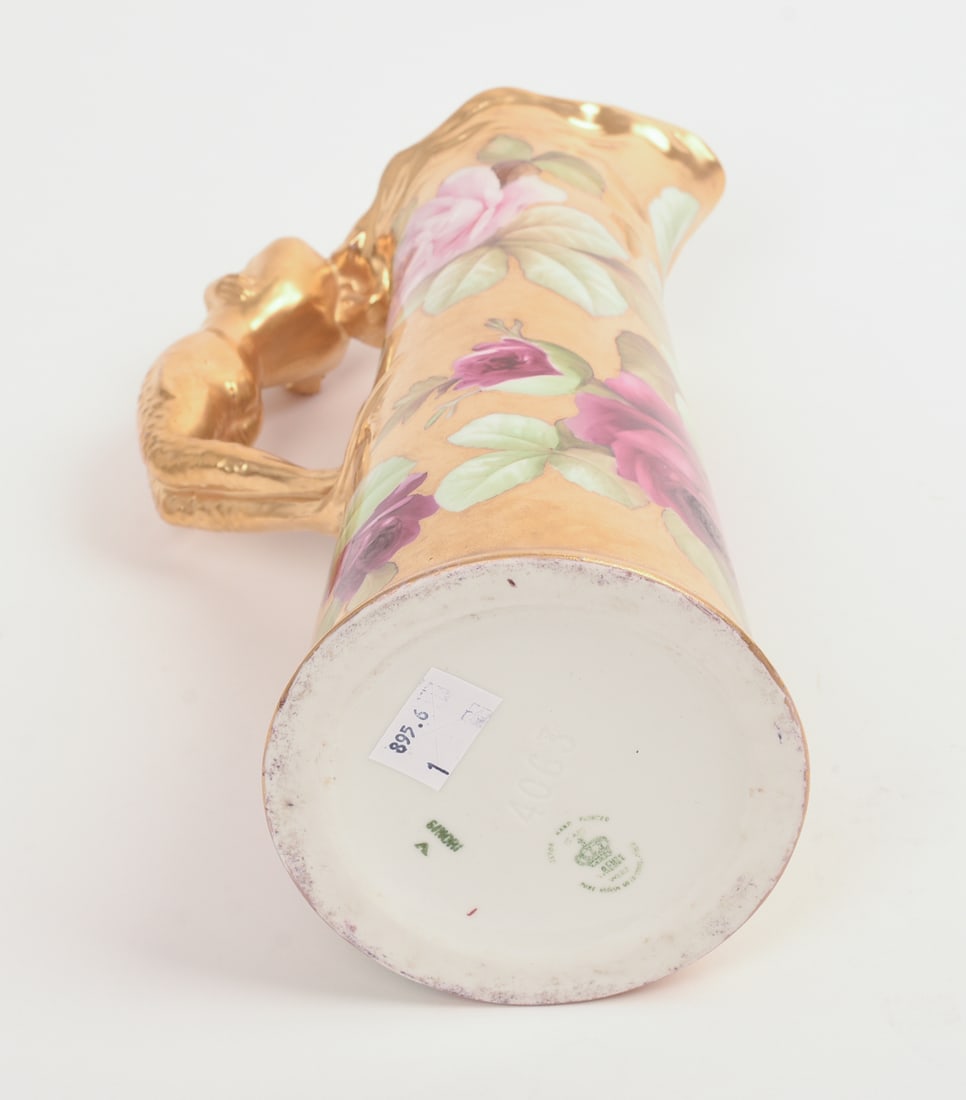 Ginori Pitcher With Figural Handle. - 6