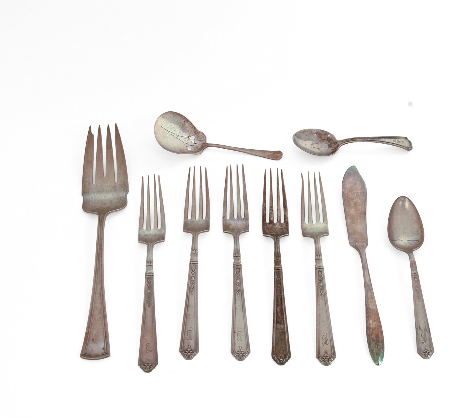 Collection of Sterling Silver Flatware. (1 of 4)