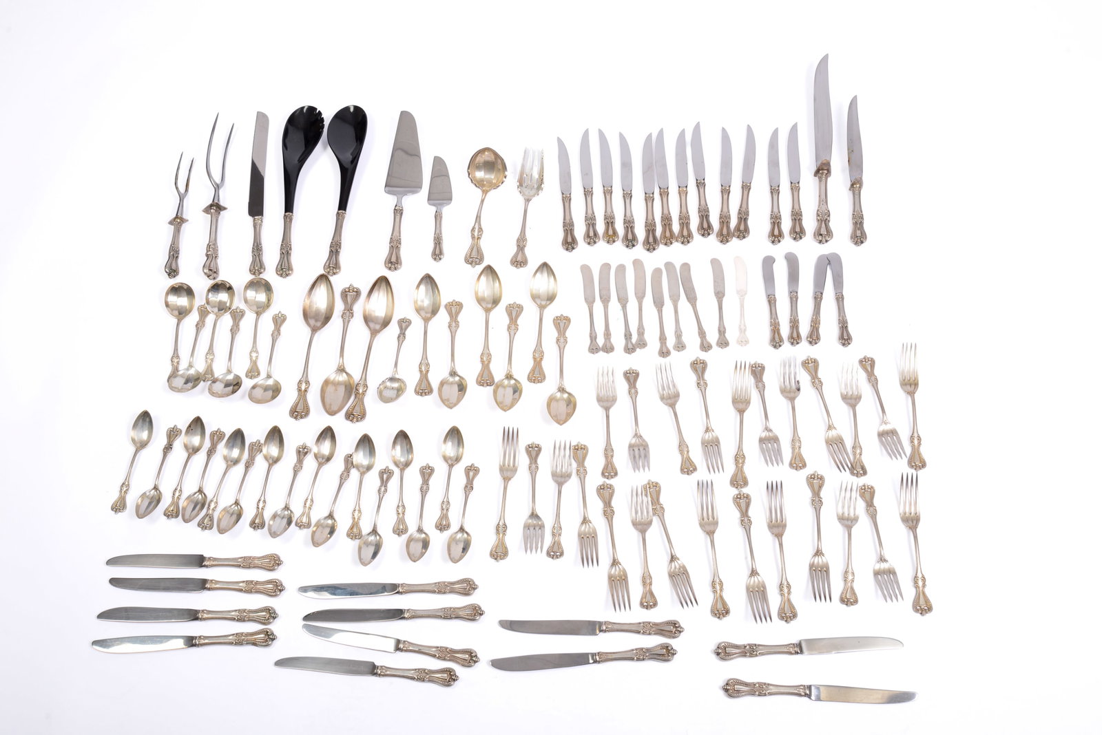 Towle Sterling Silver Flatware Service. (1 of 6)