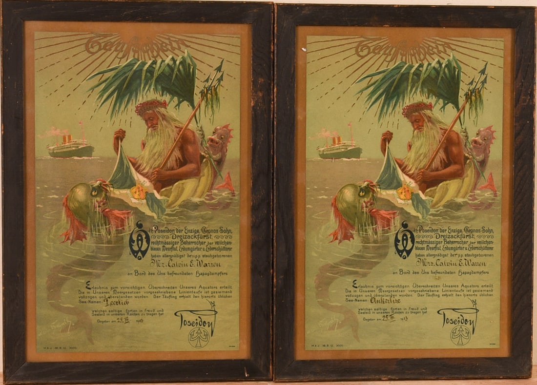 Two Posters by Hans Bohrdt. - 2