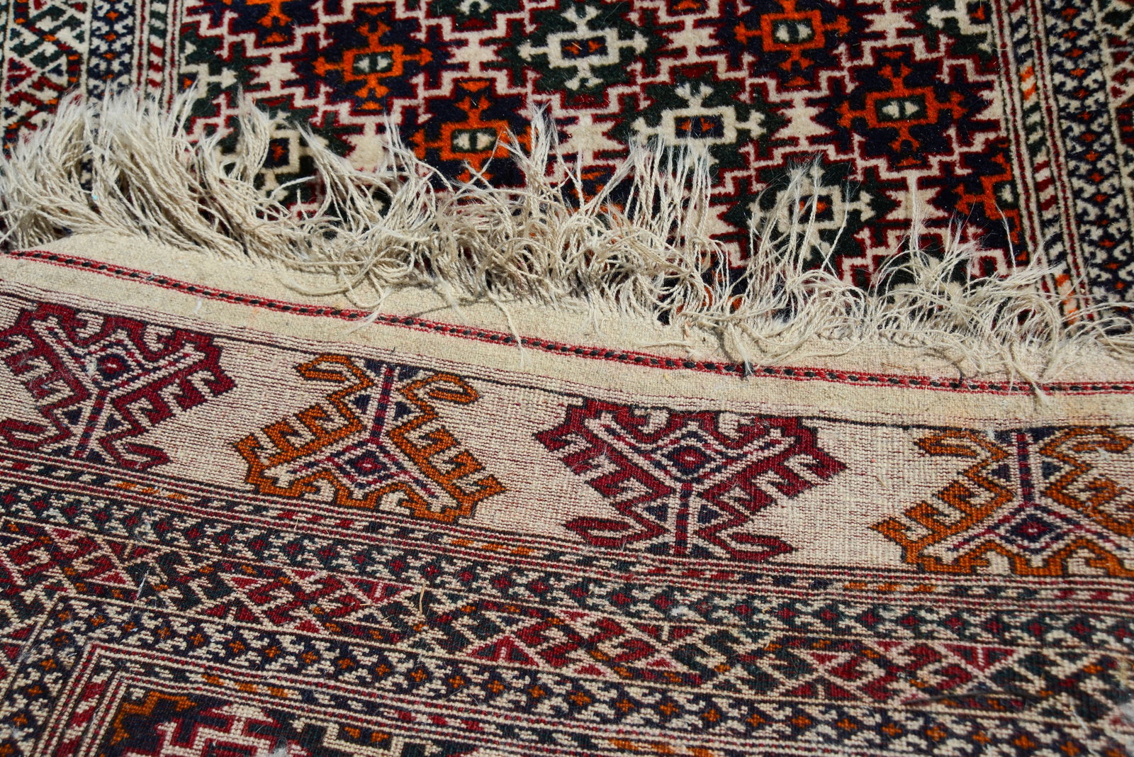 Two Small Oriental Mats. - 3