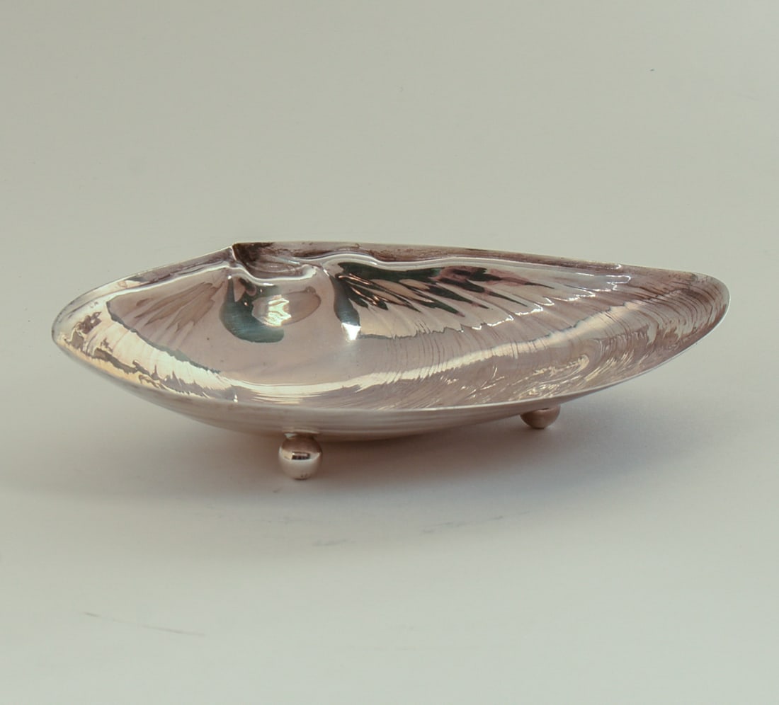 Wallace Sterling Silver Shell Dish. - 2