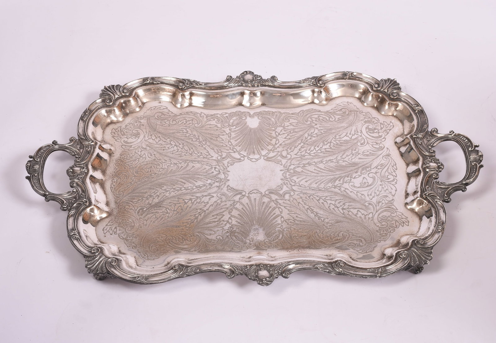 Gorham Sterling Silver Tea Service. - 12