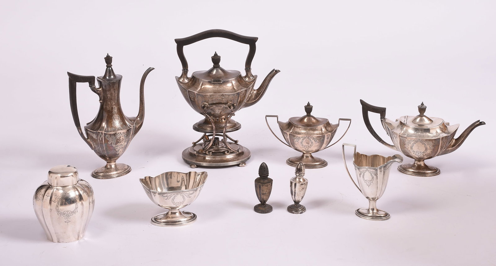 Gorham Sterling Silver Tea Service. - 2