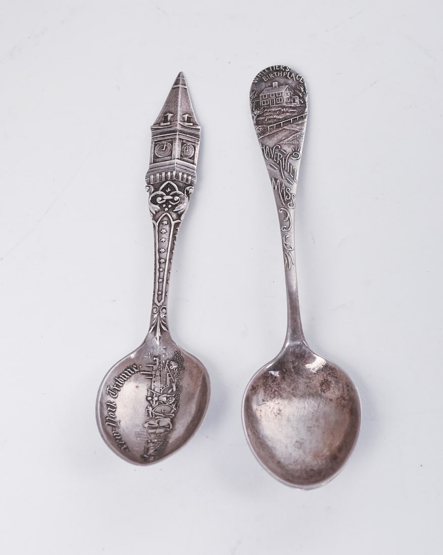 Two Sterling Silver Souveneir Spoons. - 2