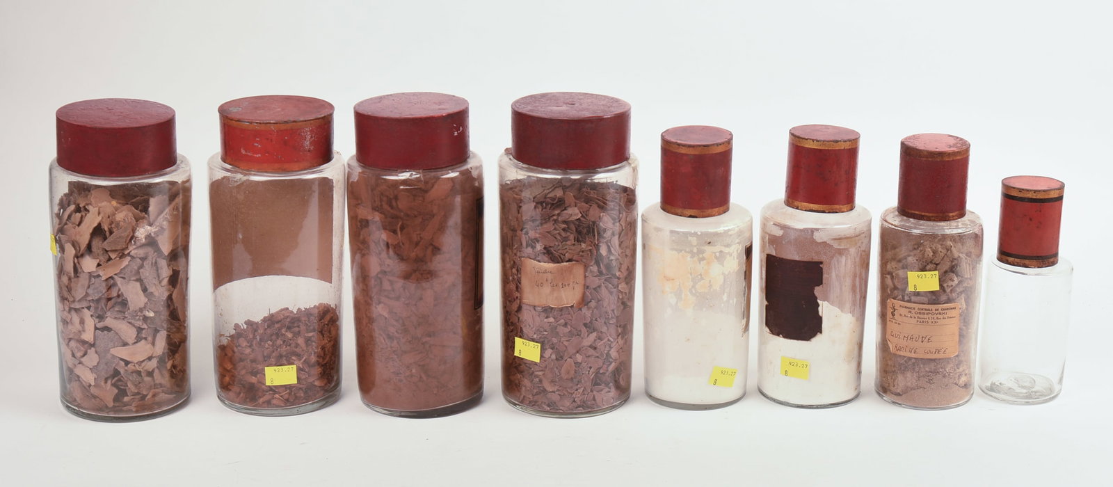 Eight Antique Apothecary Jars. - 2