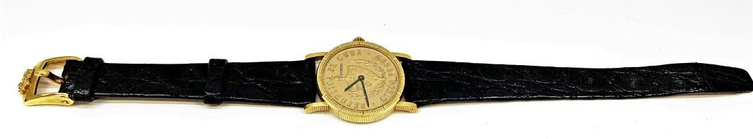 18k Yellow Gold CORUM Ladies Quartz Watch (1 of 4)