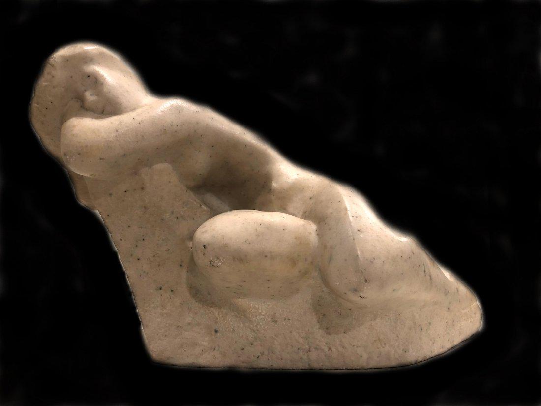 Vincent Glinsky (1895-1975) Russia: Vincent Glinsky (1895-1975) Russia Marble meaasures 11.75 x 7.00 in