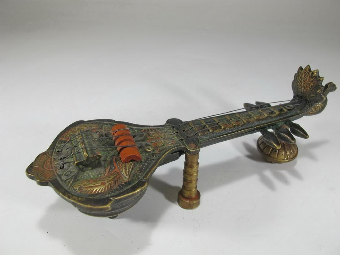 Antique Orientalist Vienna Sitar bronze box (1 of 9)