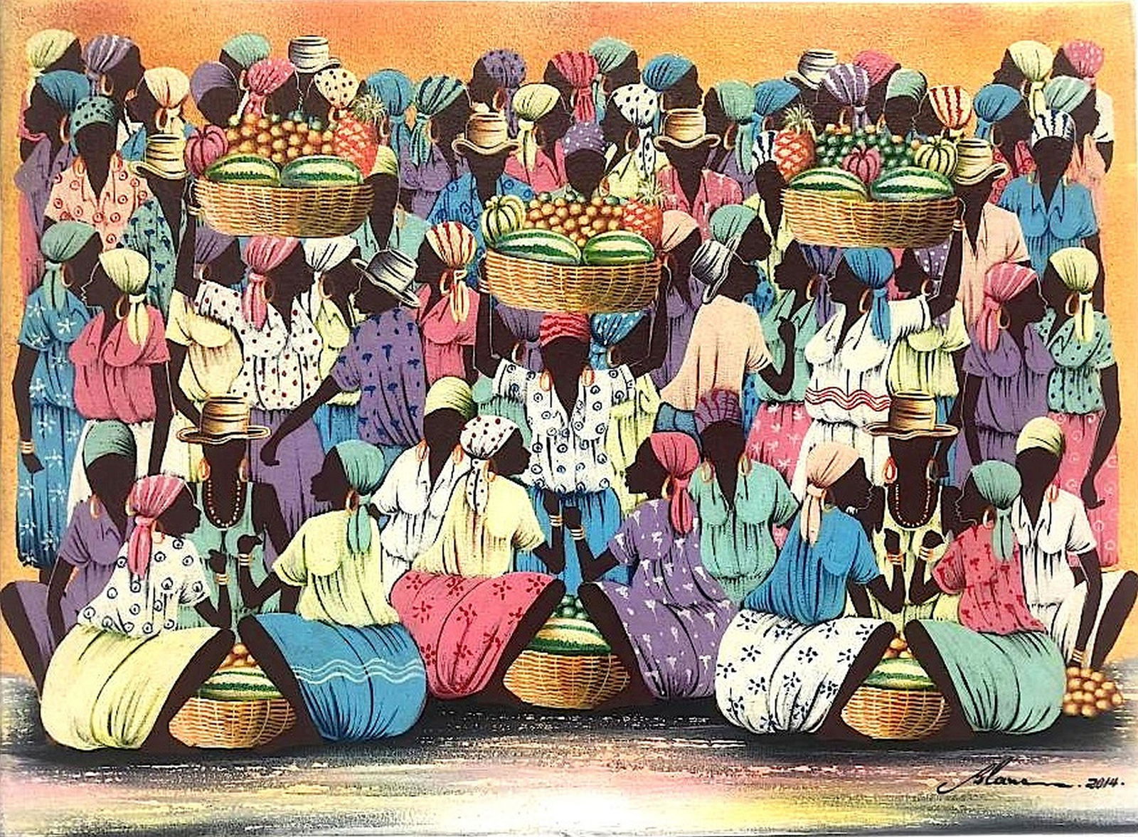 Jean-Claude Blanc  Haiti Art (1 of 3)