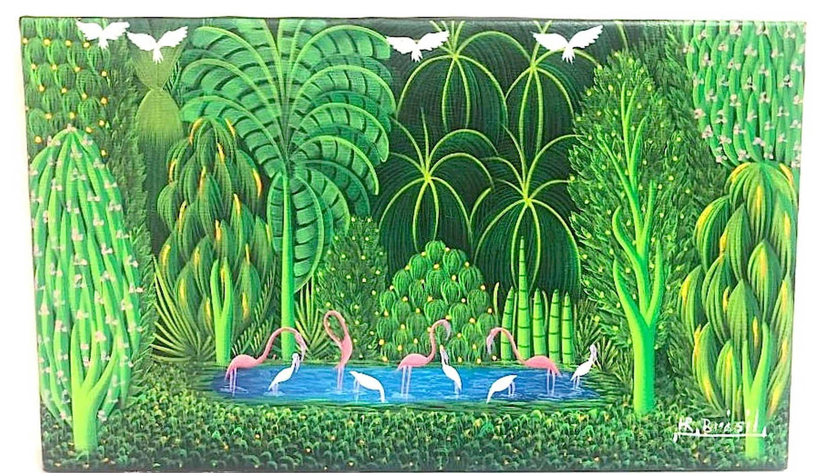 HENRI ROBERT BRESIL HAITIAN PAINTING (1 of 3)