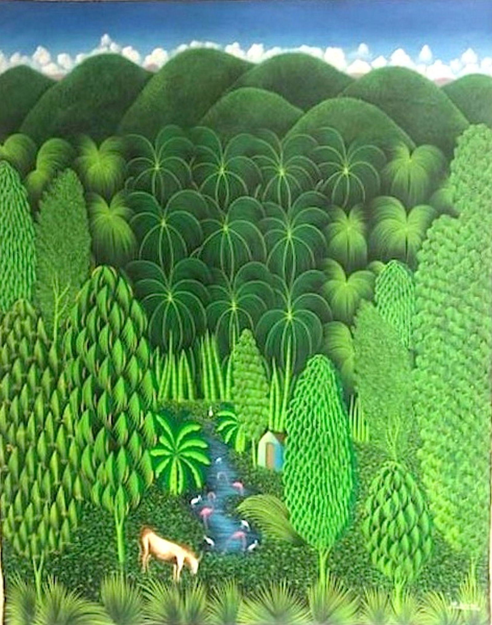 HENRI ROBERT BRESIL HAITIAN PAINTING (1 of 5)