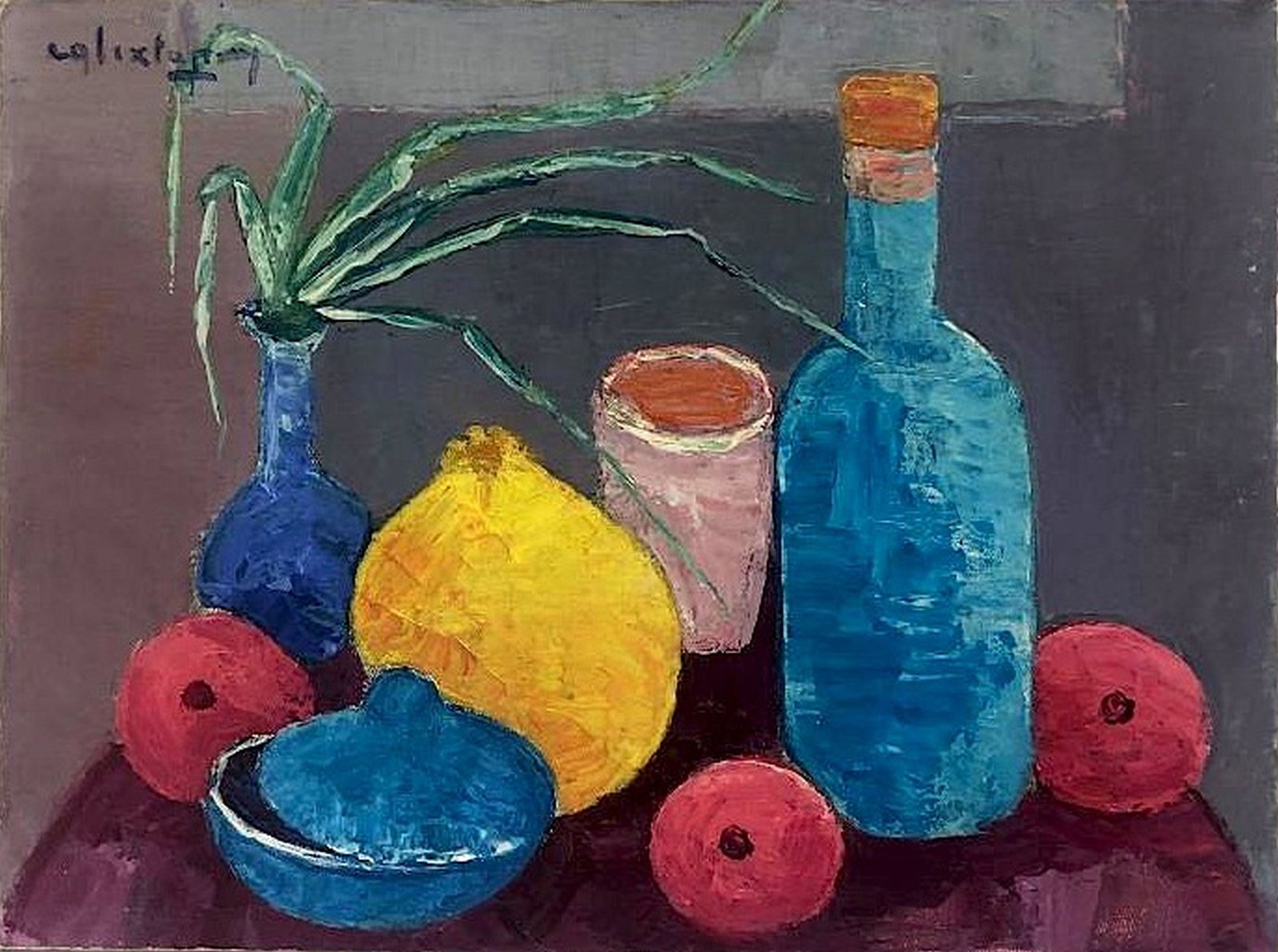 Henri Calixte   (born 1933)  Haitian Art (1 of 4)