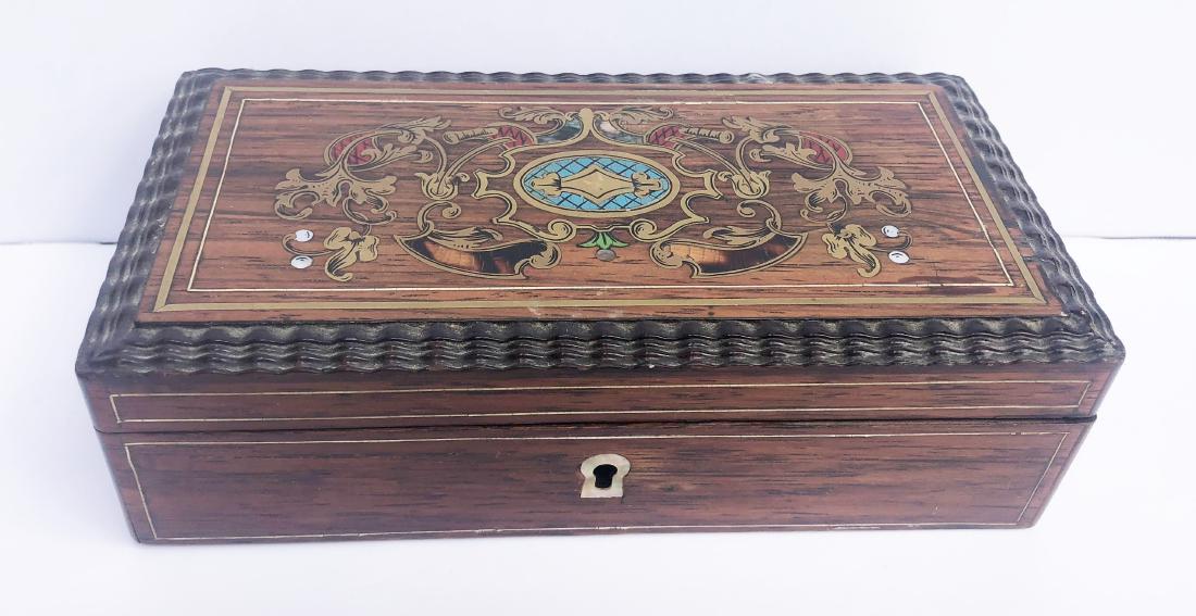 Napoleon III Boulle Marquetry Bronze Tortoiseshell (1 of 4)