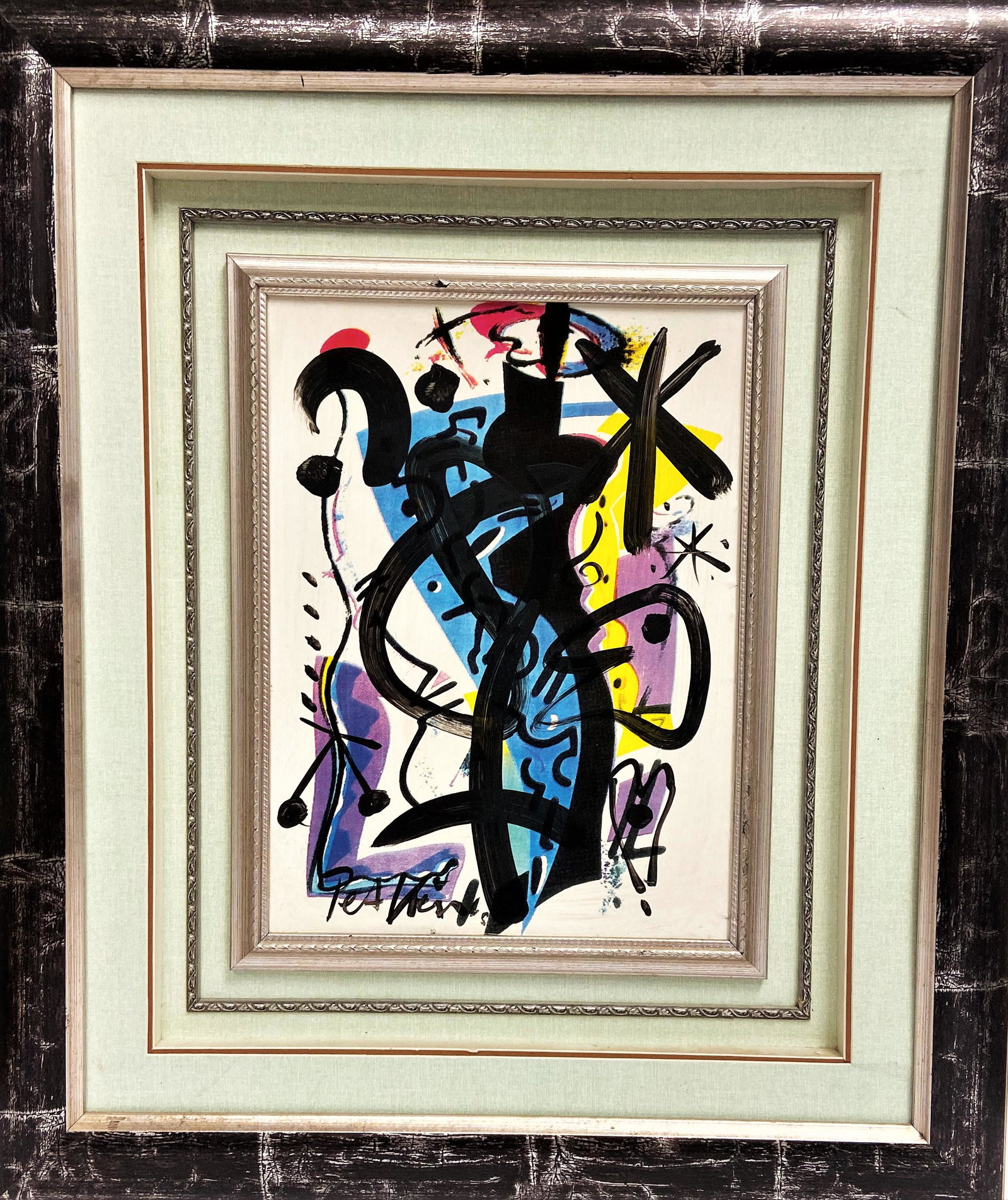 Peter Robert KEIL (1942): Peter Robert KEIL (1942) oil on cardboard measures 12x16 inches