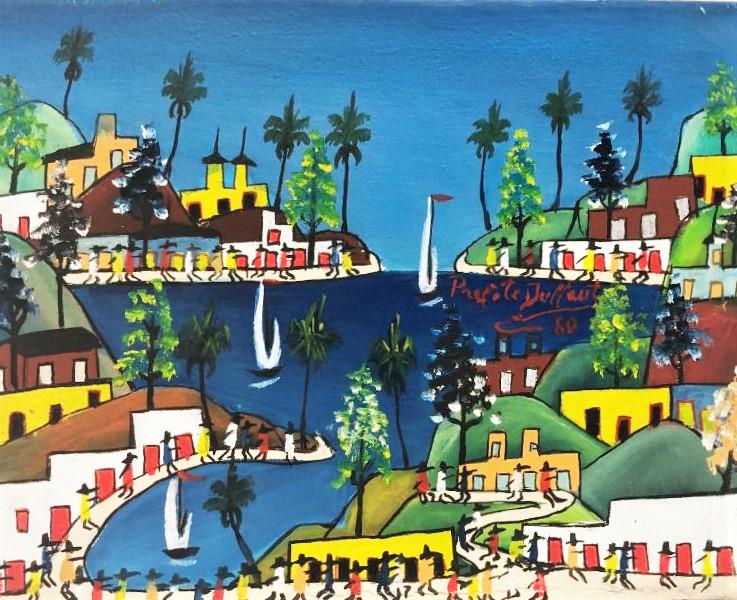 Prefete Duffaut (1923 - 2012) Haitian Art (1 of 4)