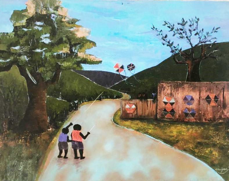 Arijac(Harry jacques)  ( Haitian Art) (1 of 3)