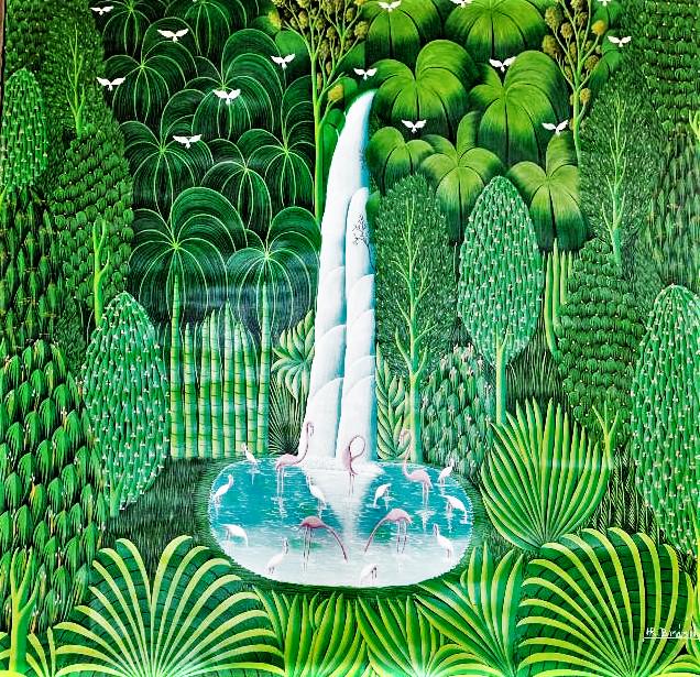 Henri Robert Bresil (1952 - 1999) Haitian Art (1 of 4)