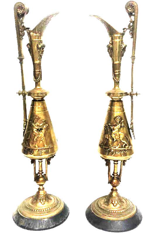 Antique Pair Urns BY FERDINAND BARBEDIENNE, DESIGNED (1 of 13)