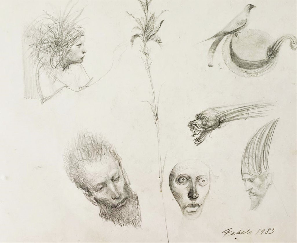 Roberto Fabelo  (Born 1950) CUBAN ART (1 of 1)