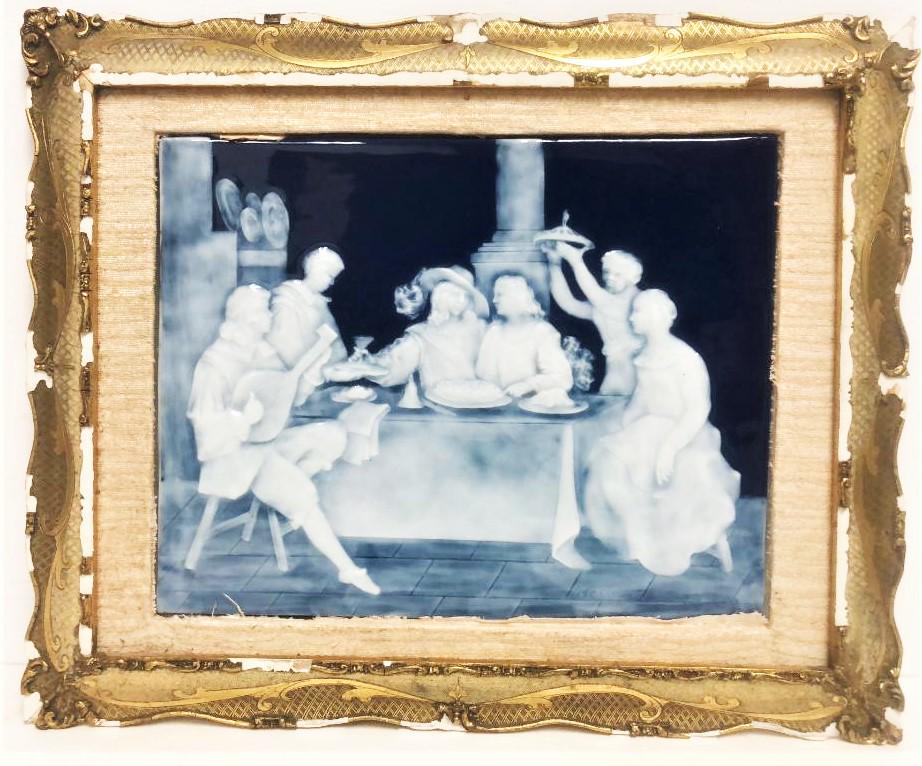 A FRENCH PORCELAIN PATE-SUR-PATE (1 of 9)