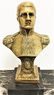 Antique French Bronze and Marble Inkwell, - 3