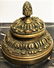 Antique French Bronze and Marble Inkwell, - 5