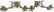 Antique French Art Nouveau Double Candlestick - 2