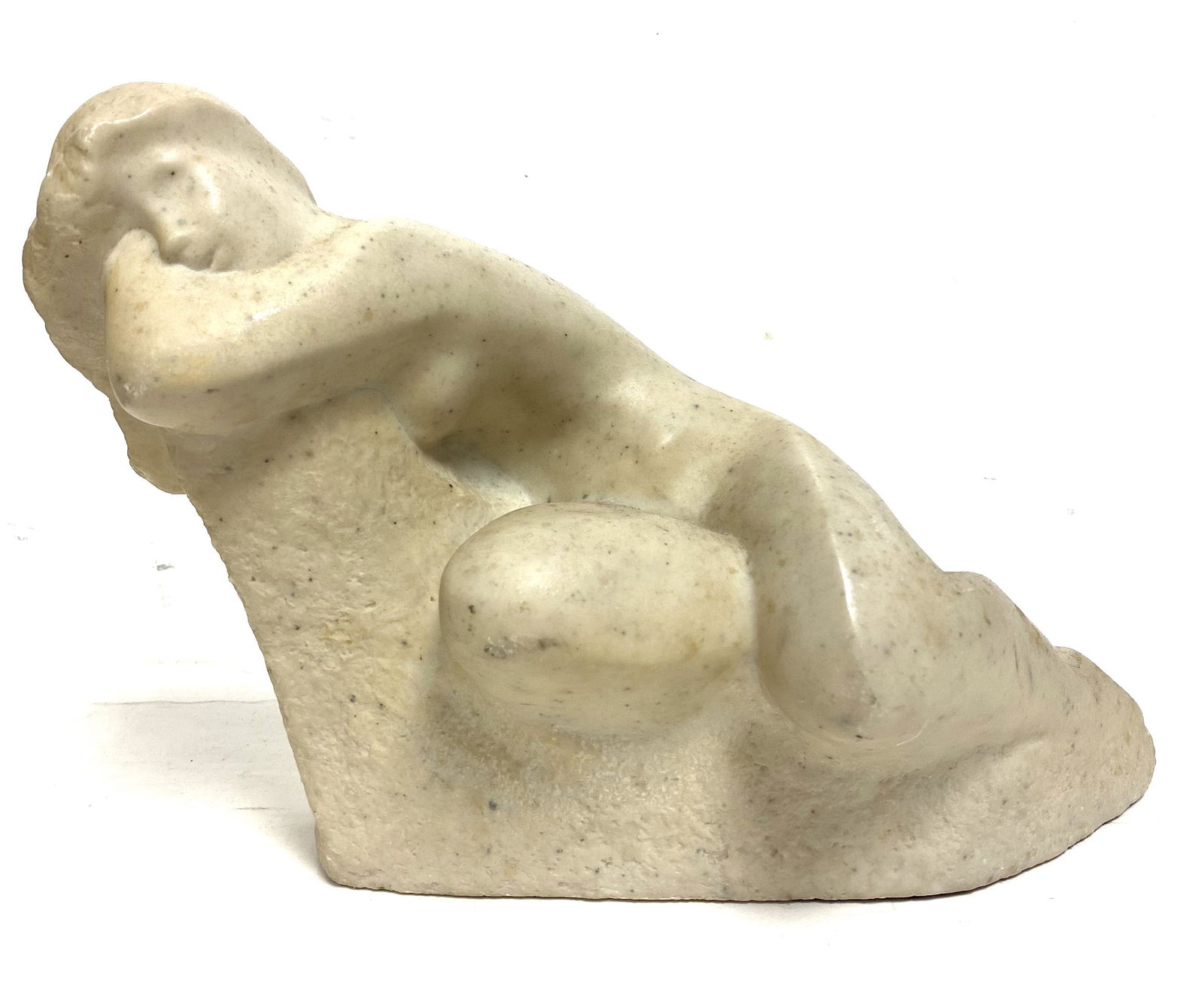 Vincent Glinsky (1895-1975) Russia Marble Esculture: Vincent Glinsky (1895-1975) Russia Marble Esculture measures 11.75 x 7.00 in