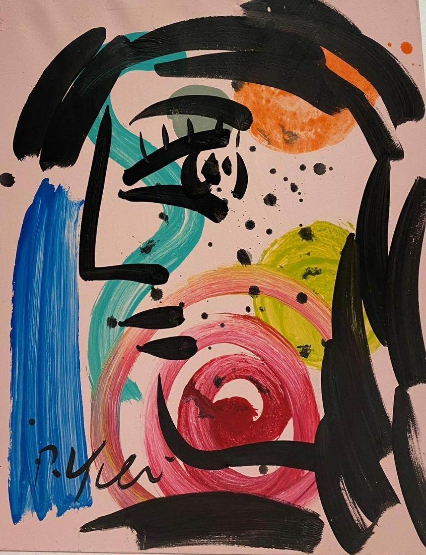 Peter Robert Keil. Oil on Canvas: Peter Robert Keil. Oil on Canvas measures 24 x 18 inch
