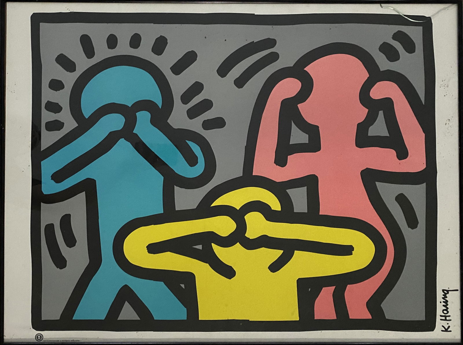 Keith Haring (American 1958-1990) (1 of 4)