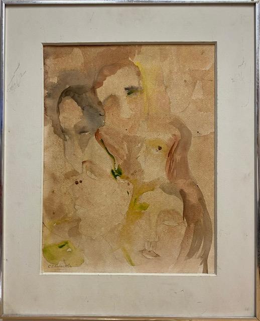 Charles Henry Demuth (1883-1935) United States of: Charles Henry Demuth (1883-1935) United States of America ,Pencil and watercolor on paper Signed Measures