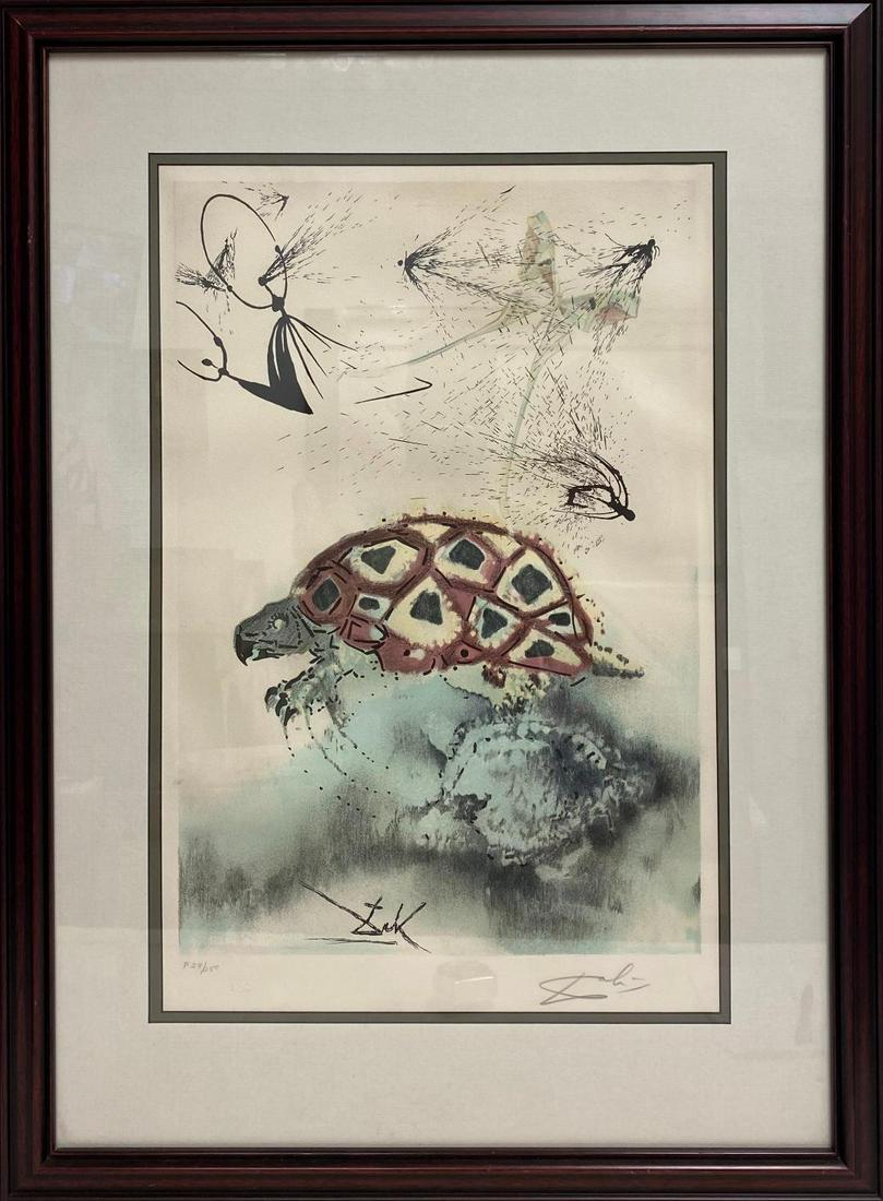 "The Mock Turtle's Story" by Salvador Dali Signed (1 of 4)