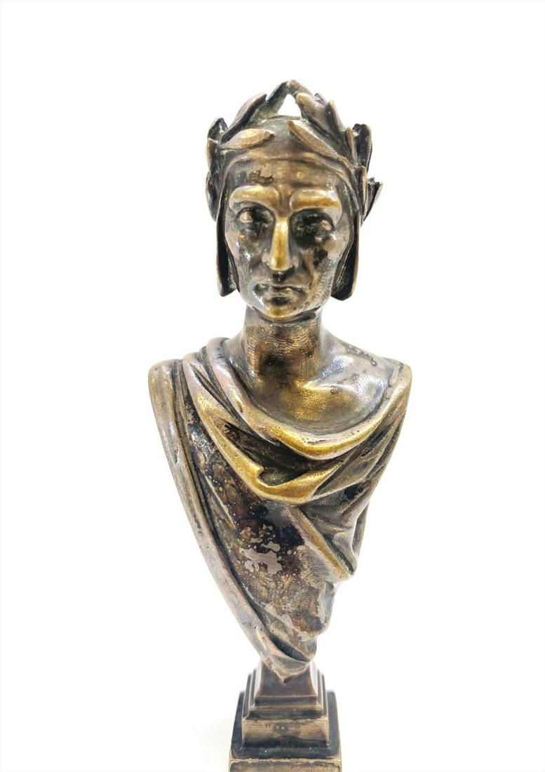 Antique late 19th century French silvered bronze (1 of 3)