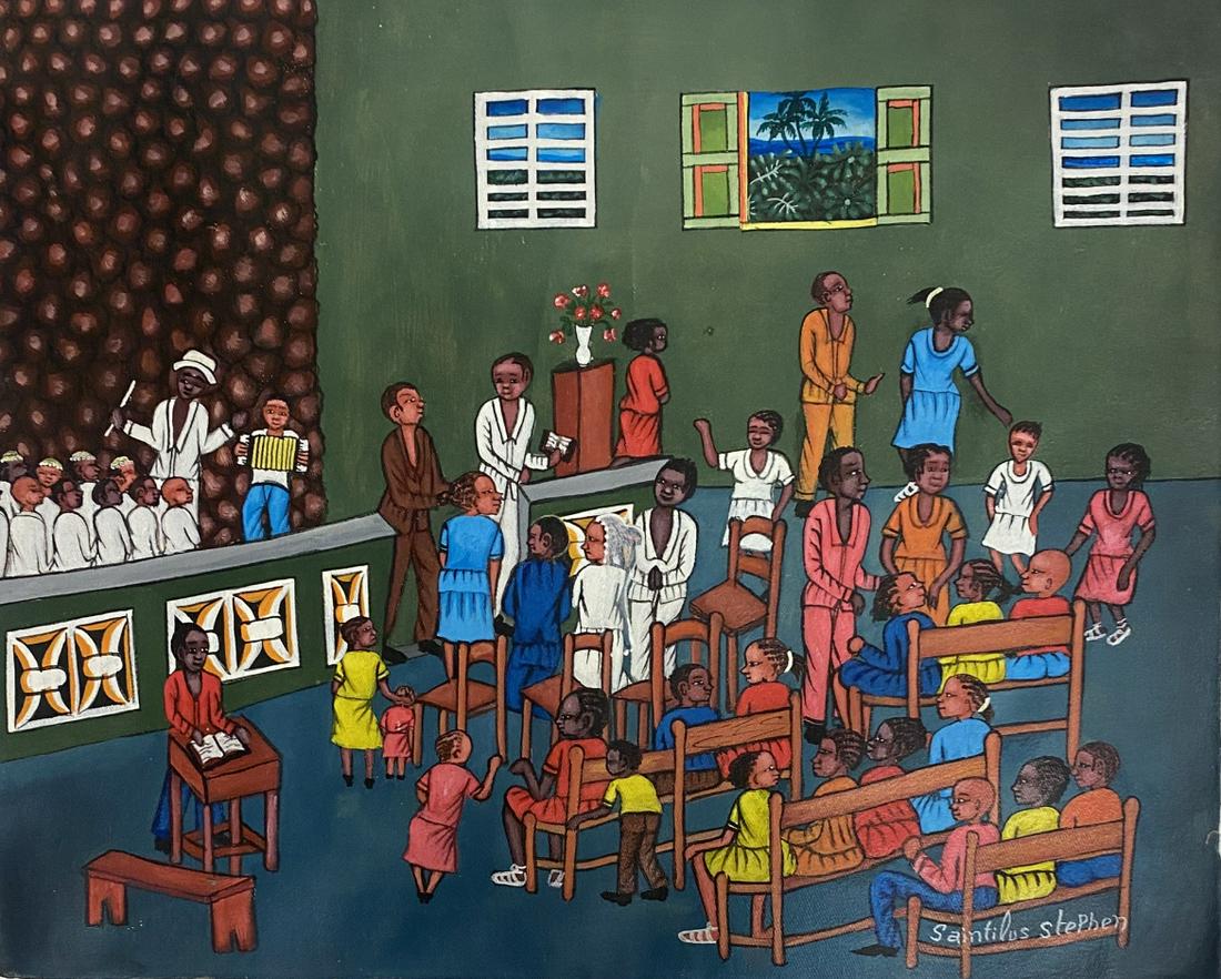 Stephene Saintilus  Haitian Artist (1 of 1)