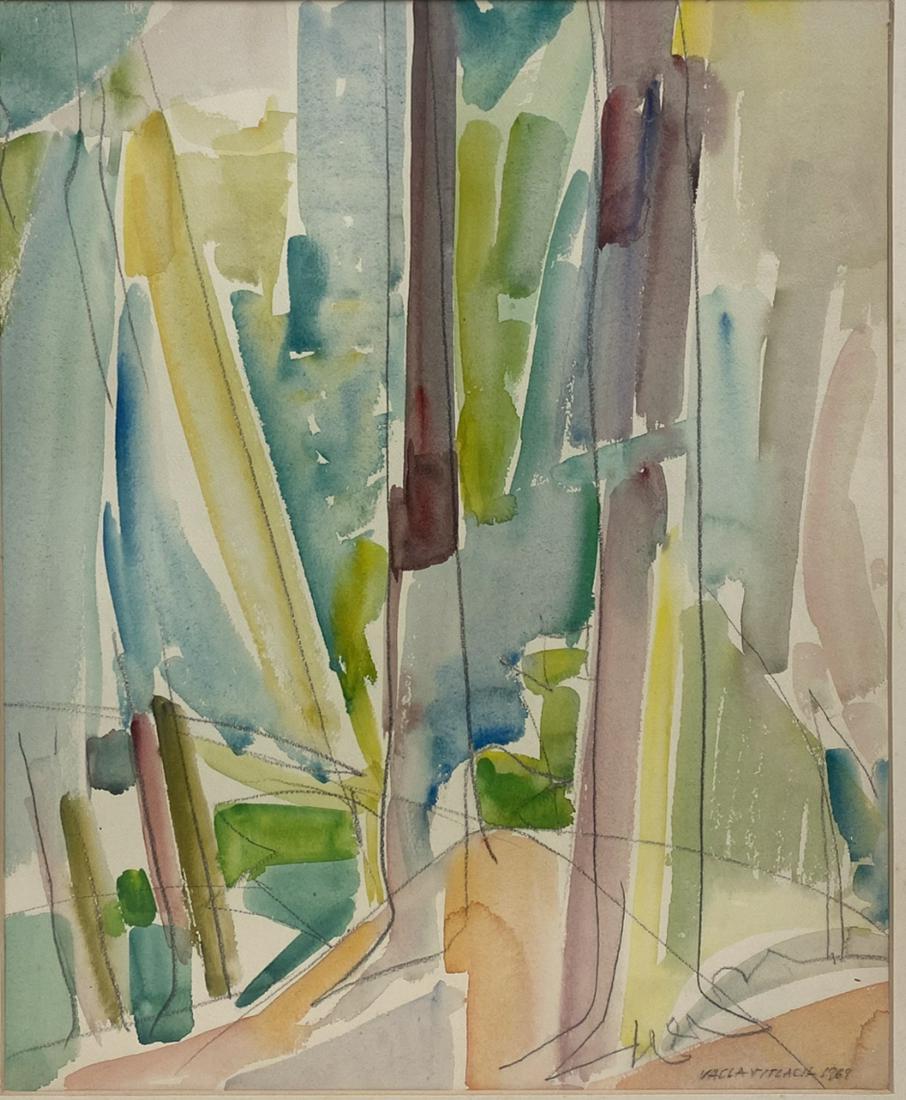 Vaclav Vytlacil (1892 - 1984) American " Untitled" (1 of 1)