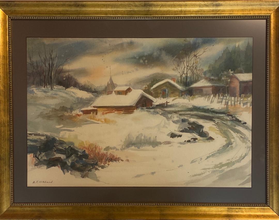 Aldro Thompson Hibbard (1886 - 1972) American " Winter (1 of 3)