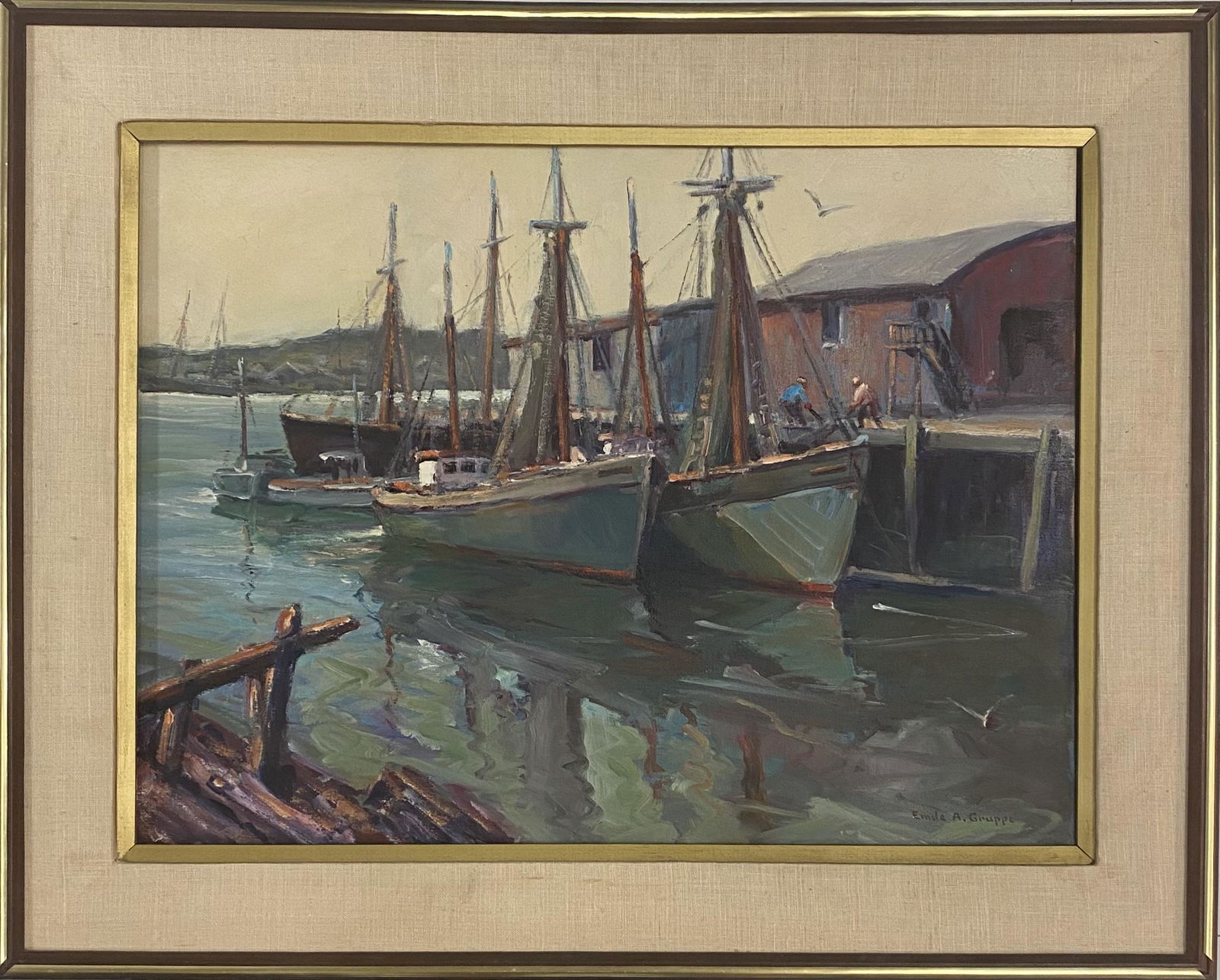 Emile Albert Gruppe (1896 - 1978) American( Gloucester (1 of 3)