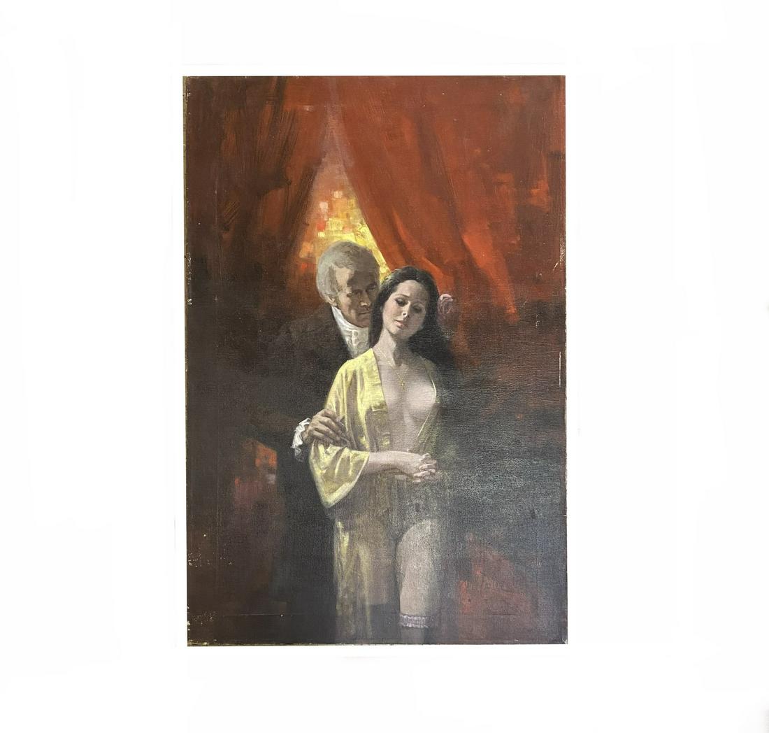 William Frederick Foster (1883 - 1953) American "Bitter: William Frederick Foster (1883 - 1953) Oil / Canvas ,Signed Lower Right,measures 30" x20"